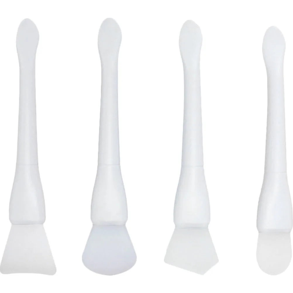 

Double Headed Facial Mask Applicator Silicone Tool Mud Mask Brush Skin Care Makeup Brushes Hydrating Eye Area Easy Use