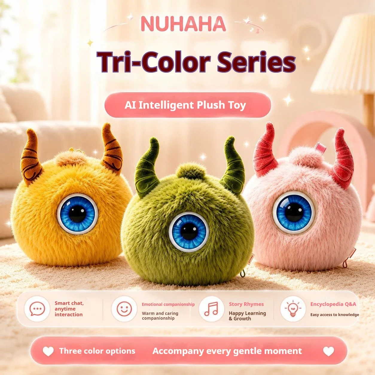 AI intelligent chat accompanies electronic pet robots, interactive dolls, birthday gifts, pet pendants, Halloween gifts
