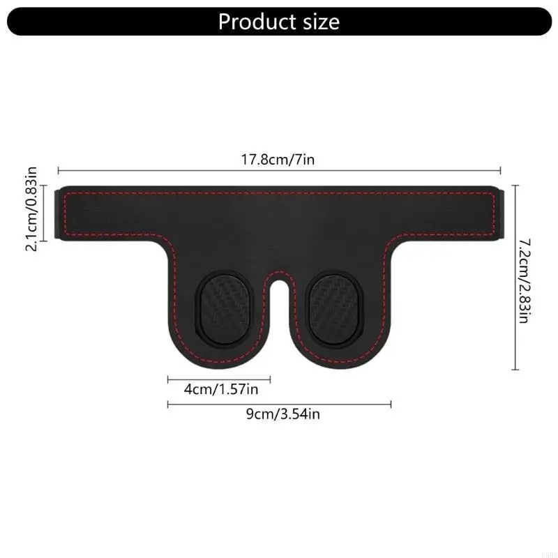 

D5BE Car Interior Storage Hook Automotive Back Hook for Handbag Purse Umbrella Heavy Duty Car Headrest Hook