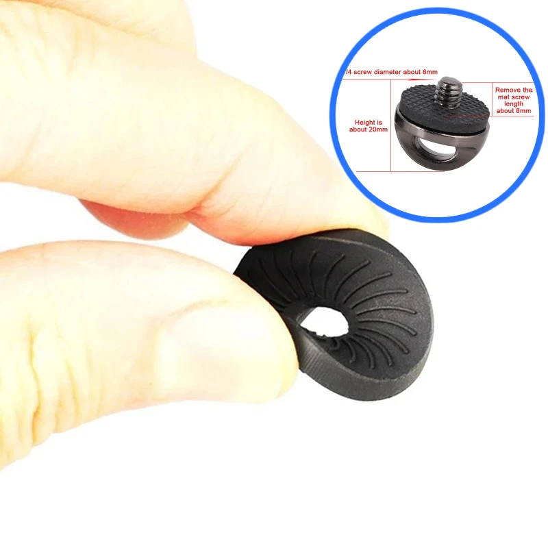 

New 1PC Metal SLR Camera 1/4" Screw Connection Adapter Shoulder Strap Safety Fast Hand Ring