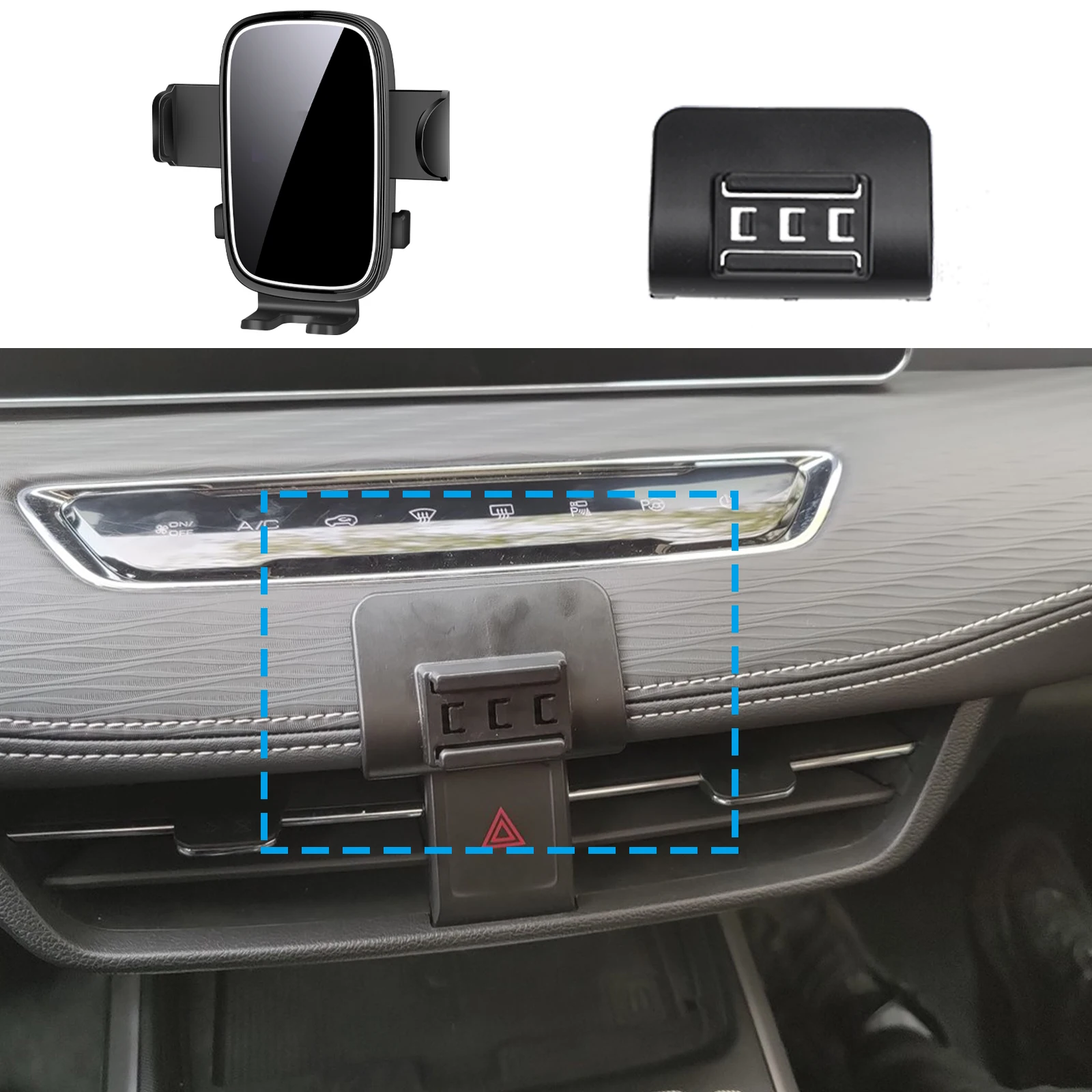 

fit for Haval Jolion 2022 2023 2024 Custom Fit Phone Holder Mount Dashboard Screen Base No Drill Car​​ accessoires