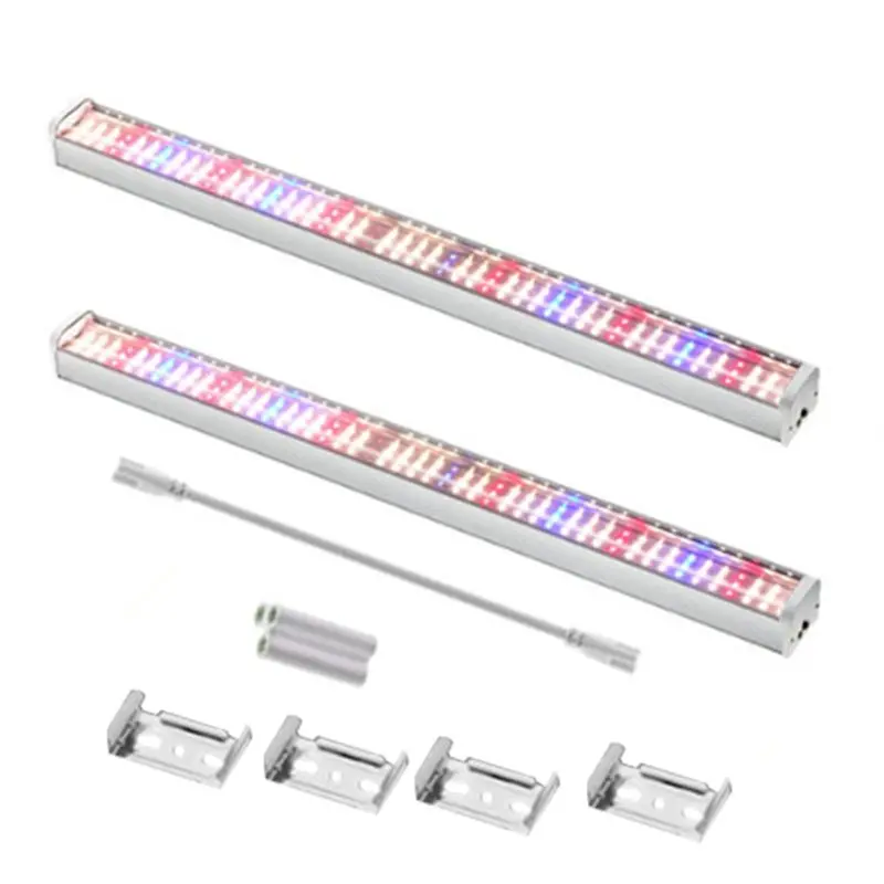 

A04G-2Pcs LED Plant Growth Lamps Grow Lights For Indoor Plants For Seed Starting Seedlings Sunlight 2 Pcs Sunlight EU Plug