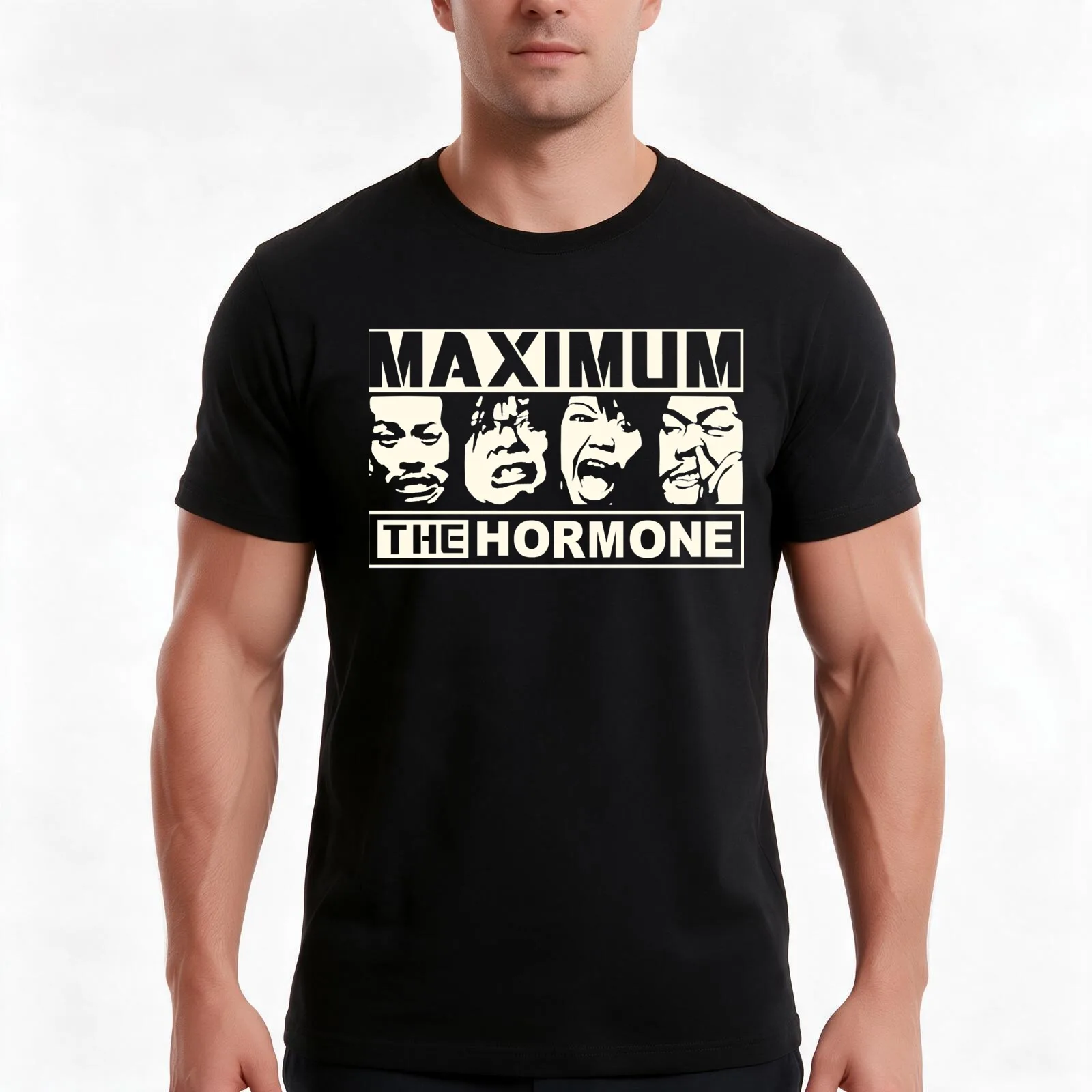 Maestoso MTH - Maximum For Fans T-Shirt, Summer Casual Cotton Tee, Oversized Streetwear Tops, Vintage Graphic Print, 100% Cotton