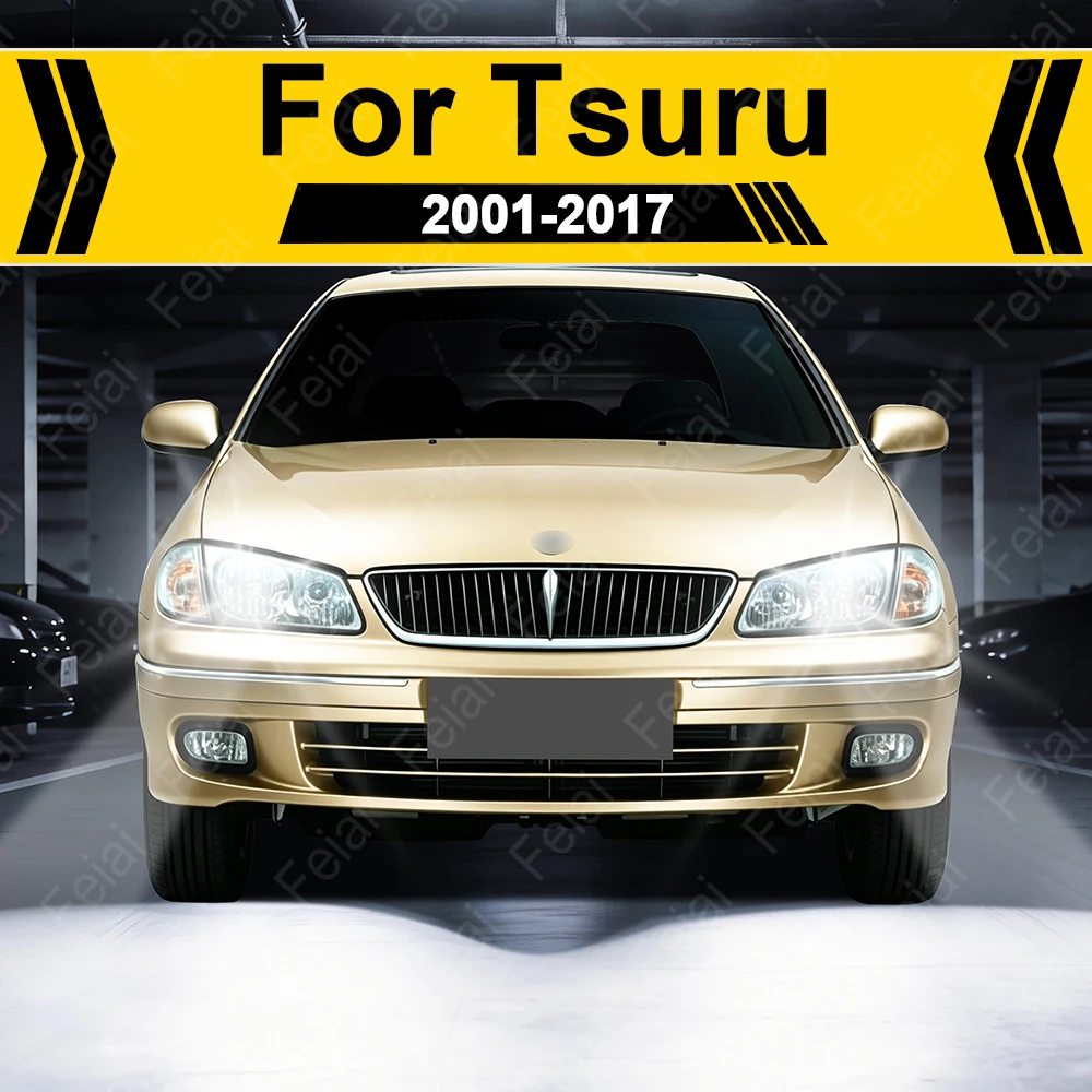 Bombilla LED para faros delanteros de Nissan Tsuru B13, accesorios de tuning, faros delanteros LED Tsuru 3, luces de coche de haz alto y bajo, 2001-2017