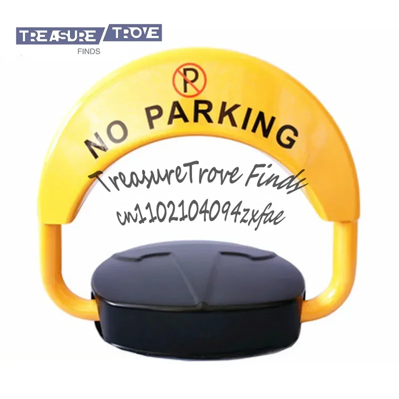 

Remote Control + Automatic Parking Lock, Auto Induction Alarm Private Car Parking Latch, Carport Driveway Space Barrier Guard.