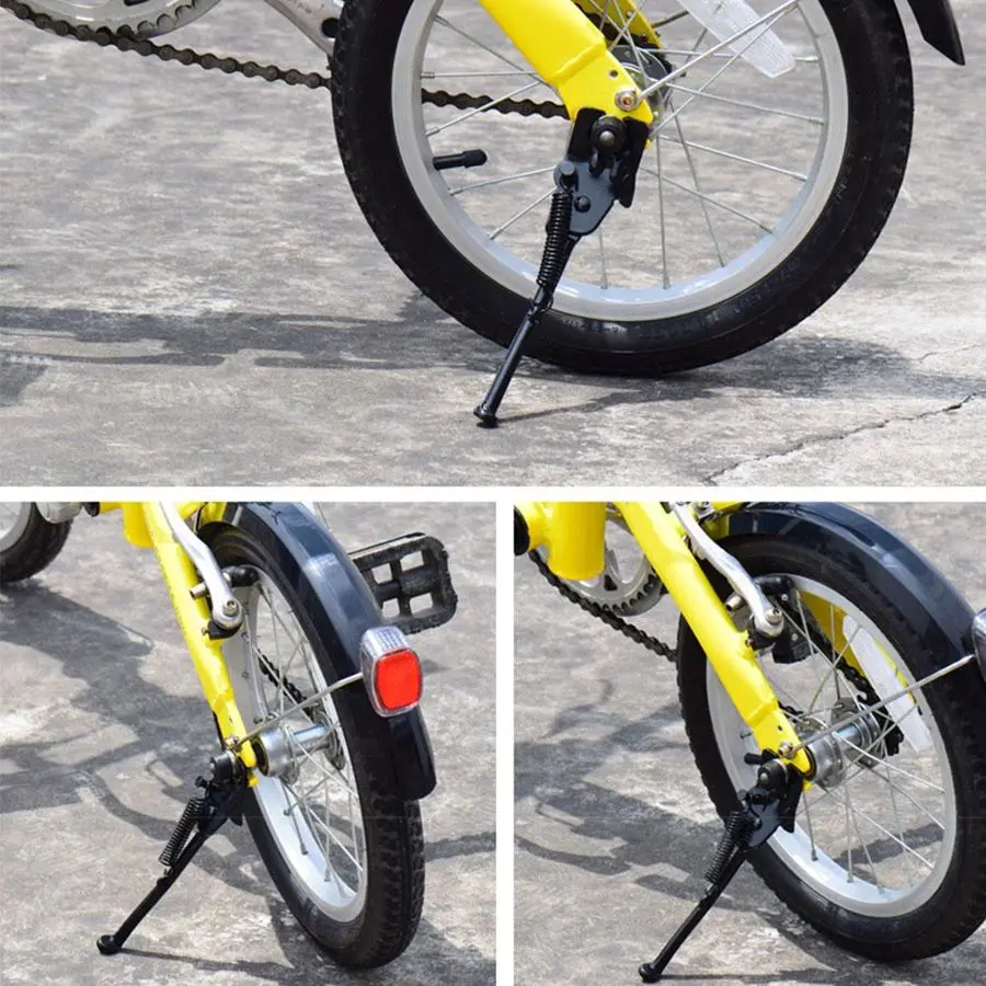 Soporte de Pedal de bicicleta para niños, soporte lateral Citycoco para patinete eléctrico de 12 pulgadas, soporte plegable para bicicleta eléctrica