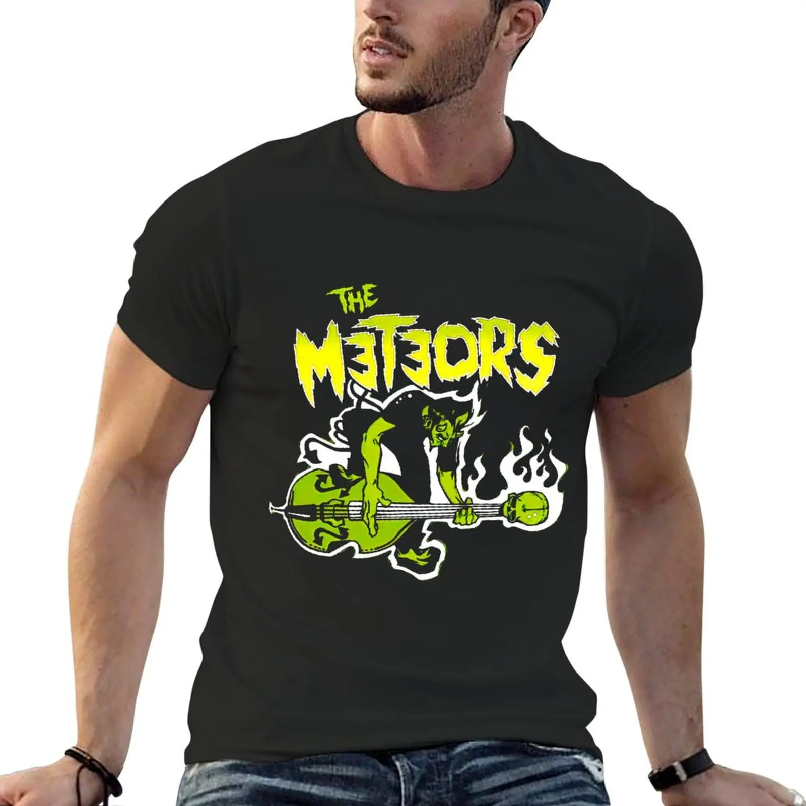 meteors T-Shirt rapper graphic tees cotton graphic tees shirts men graphic