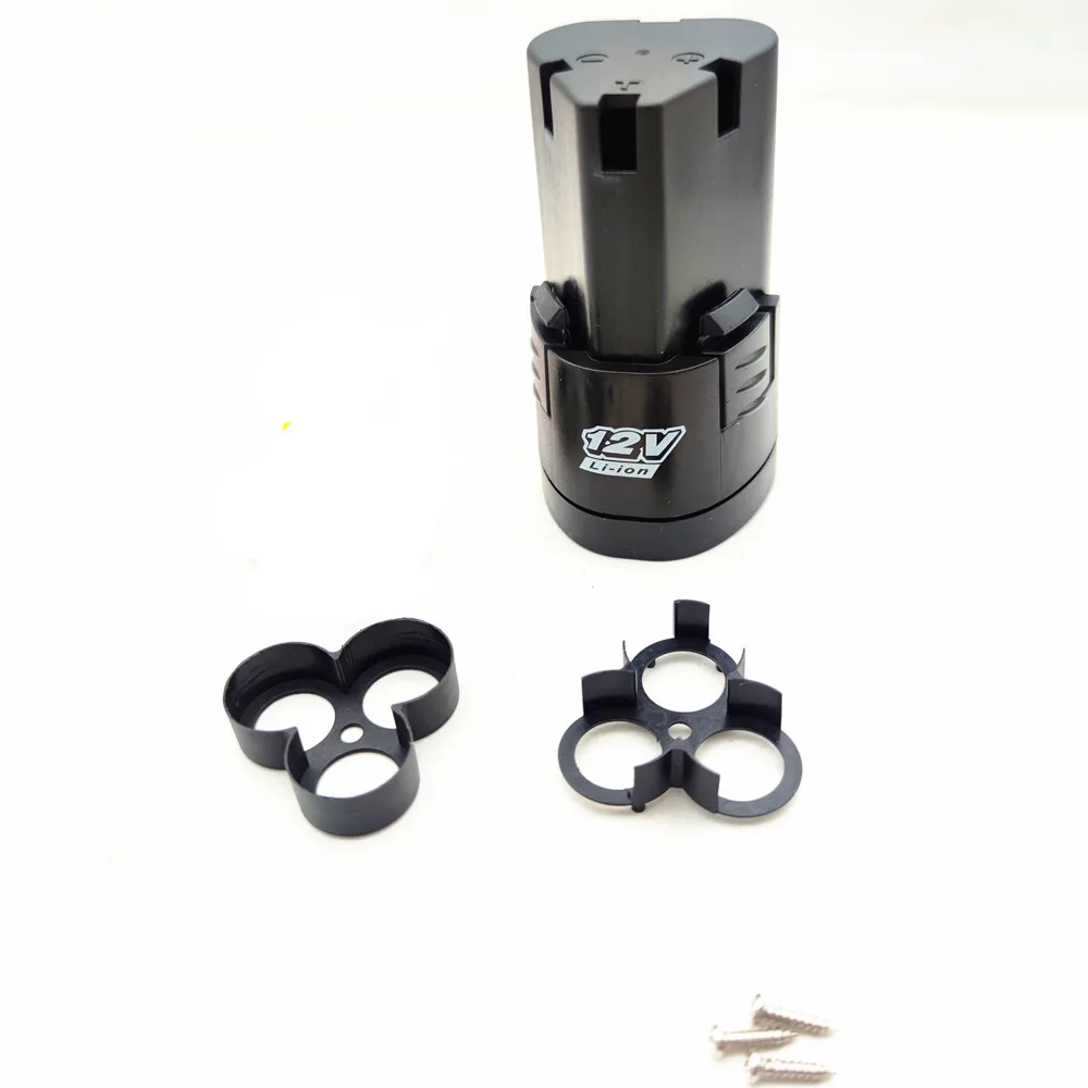 12V A Style отвертка электрическая дрель аккумулятор чехол коробка с 18650 кронштейнами держатель 3S 40A BMS Pcb
