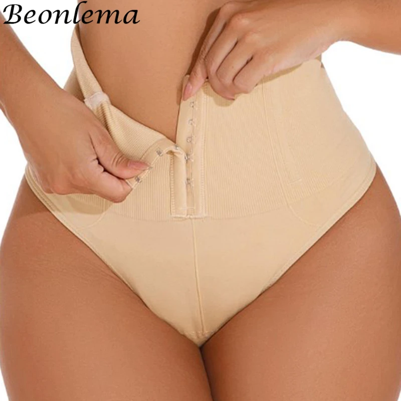 Beonlema Nahtlose Taille Trainer Body Shaper Bauch Abnehmen Slips Breasted Bauch Butt Lift Hosen Kompression Frauen Unterwäsche