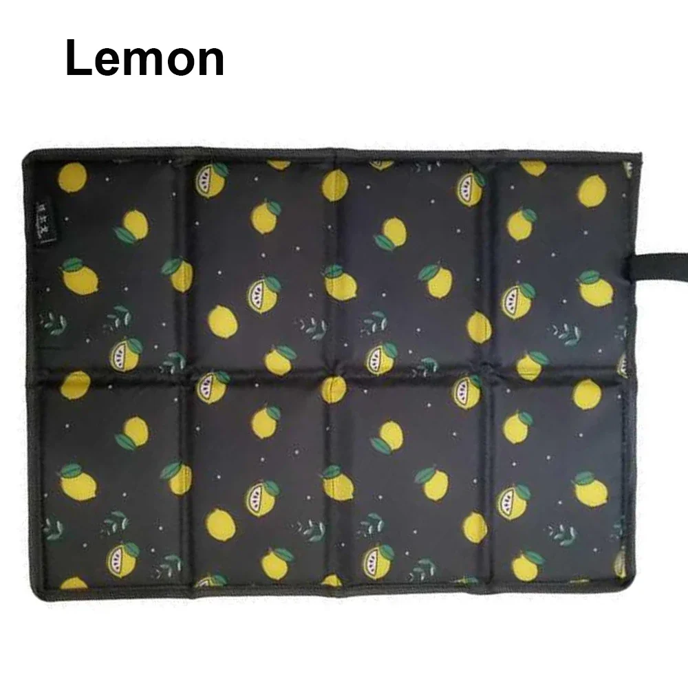 Tragbare Folding Camping Matte Schaum Sitzen Pad Wasserdichte Oxford Tuch Strand Matte Verhindern Schmutzig Wandern Kleine Picknick Sitz Im Freien