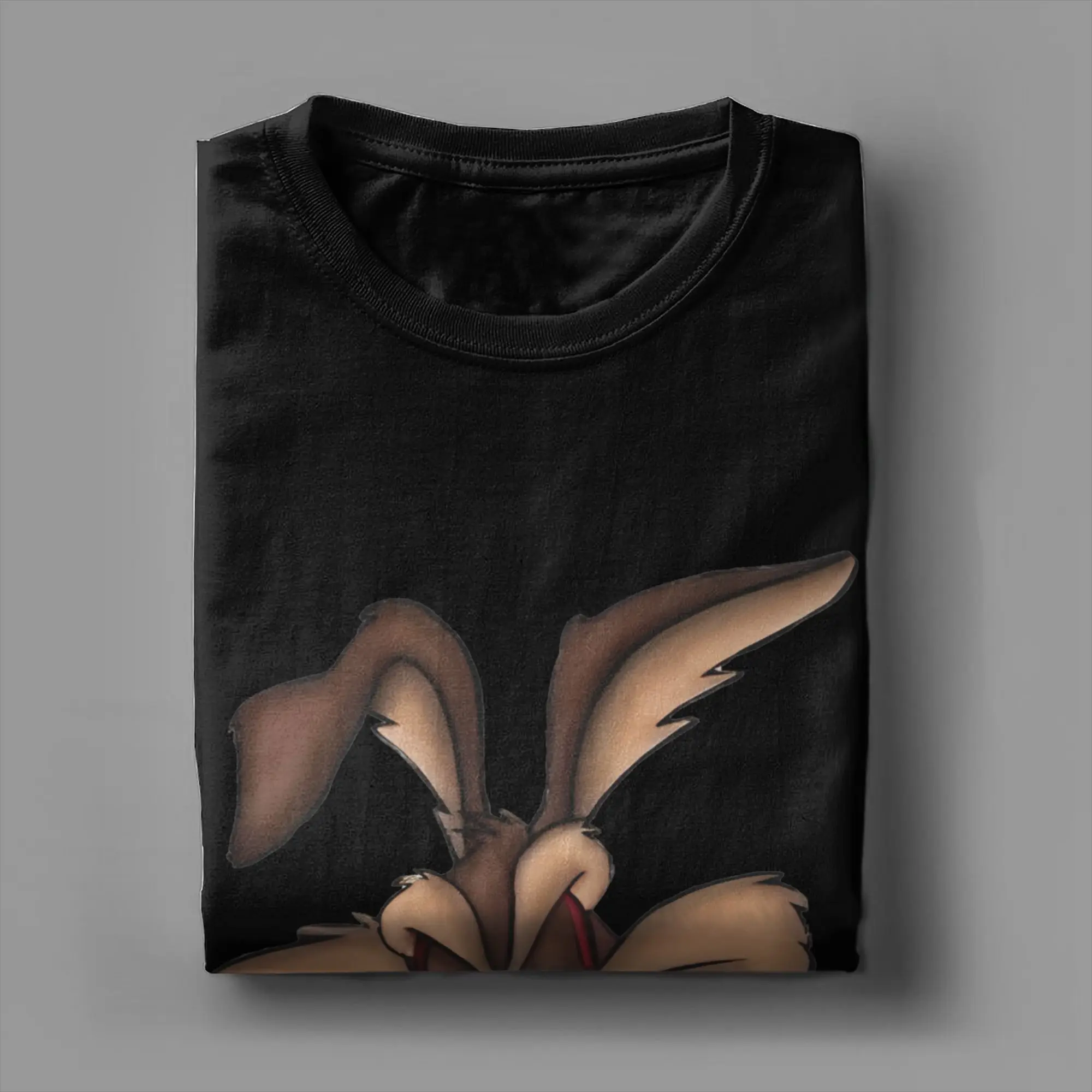 Wile E. Coyote Tee Shirt for Men Women New Arrival T Shirts Cartoon 100% Cotton Clothes