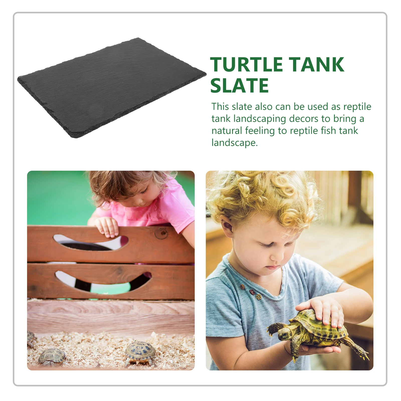 

Stone Turtle Basking Platform Reptile Habitat Decor Aquarium Landscaping Fish Tank Accessories Tortoise Supplies