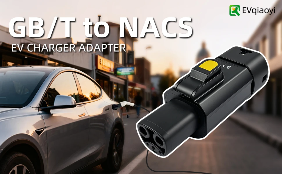 GBT zu NACS Adapter AC 32A 7kW GB/T Ladegeräte zu Tesla NACS-Standard Elektrofahrzeuge Adapter für Model 3 Y X S Zubehör – Detail 1