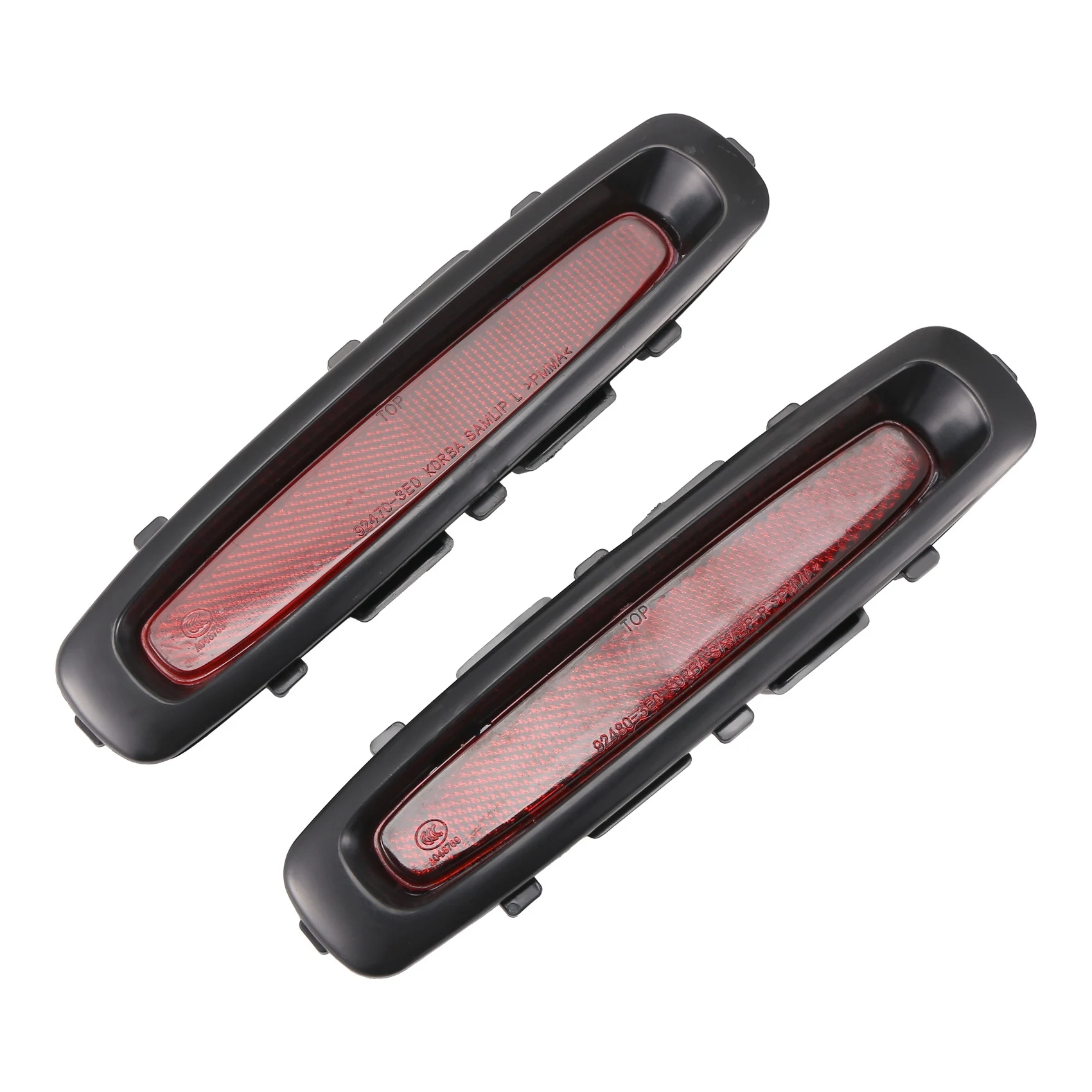 Car Rear Bumper Reflector Light Tail Light Brake Light 92470-3E050 92480-3E050 for Sorento 2002-2008 2.4L 3.5L