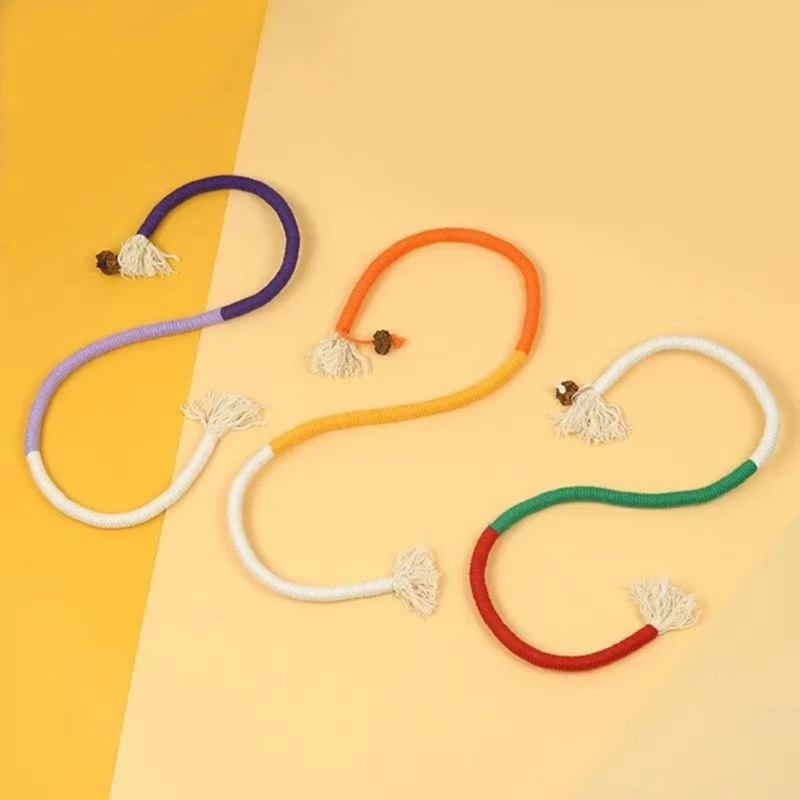 3 Dây Nhiều Màu Sắc Thú Cưng Nhai Đồ Chơi Dây Cotton Trêu Chọc Mọc Răng Đồ Chơi Cung Cấp Cho Mèo