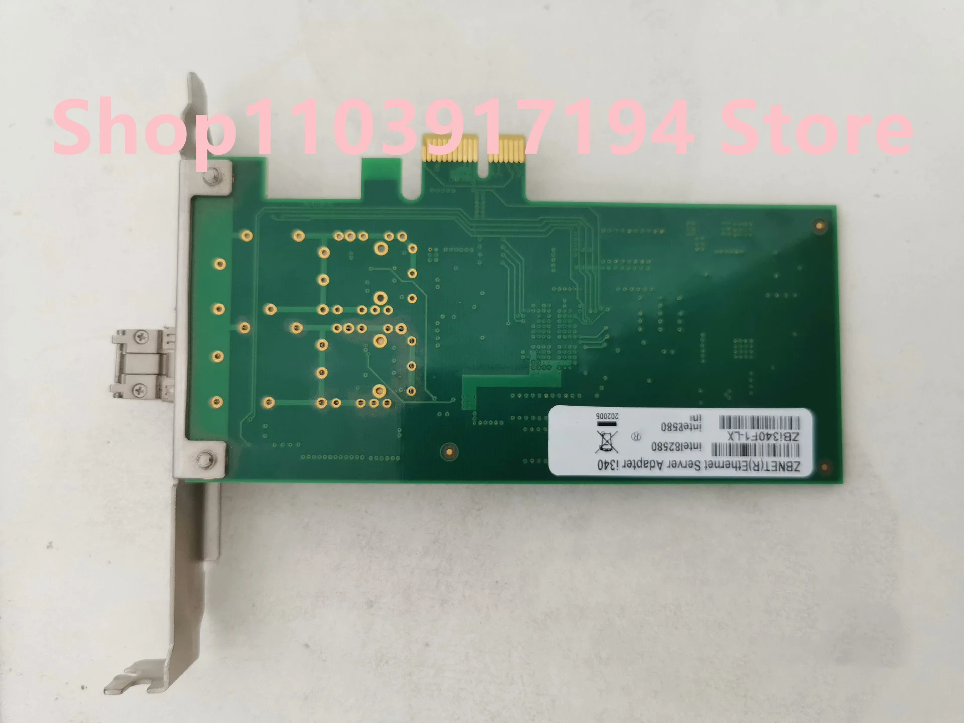 FOR Intel i340F1-LX Single-port Gigabit fiber Network card  pci-e x4 interface