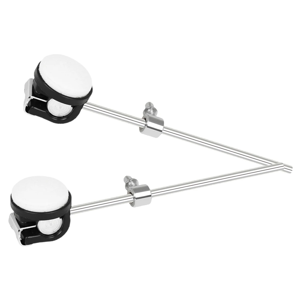 

2pcs Bass Drum Pedal Beater Replacement: Felt Hammer Head Durable Metal Handle For Percussion Instrument Accessories Drum Kit