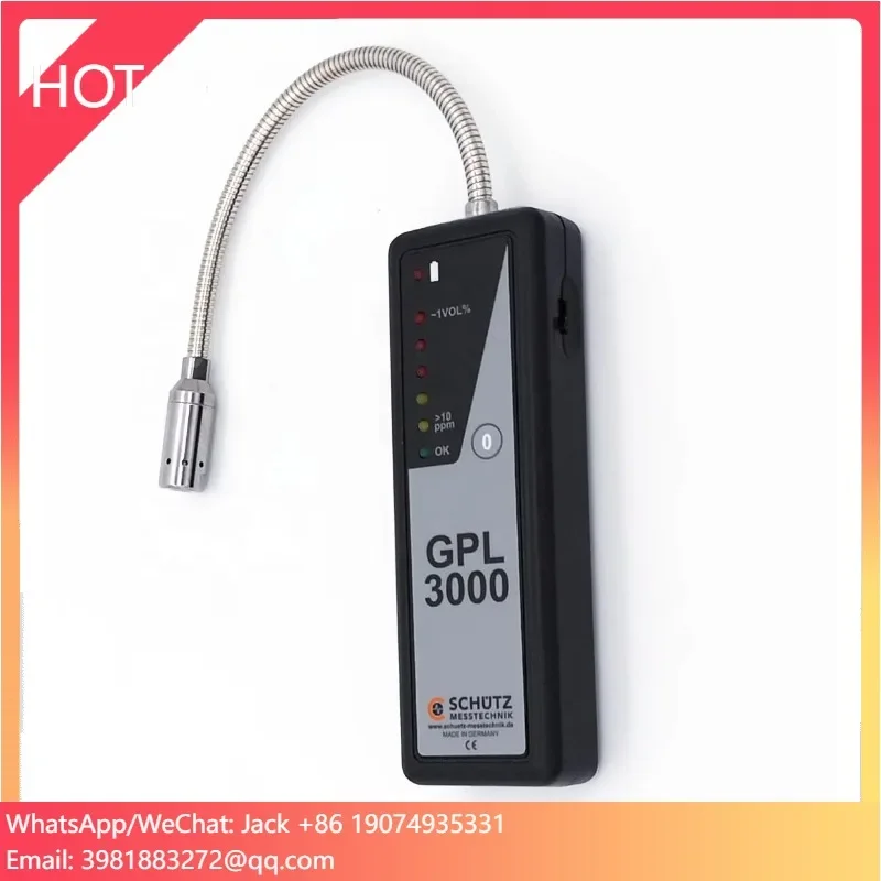 

GPL3000EX-Sniffing Visible Alarm for Gas Pipes Explosion-proof with Methane/LPG/CH4 Portable Gas Leak Detector
