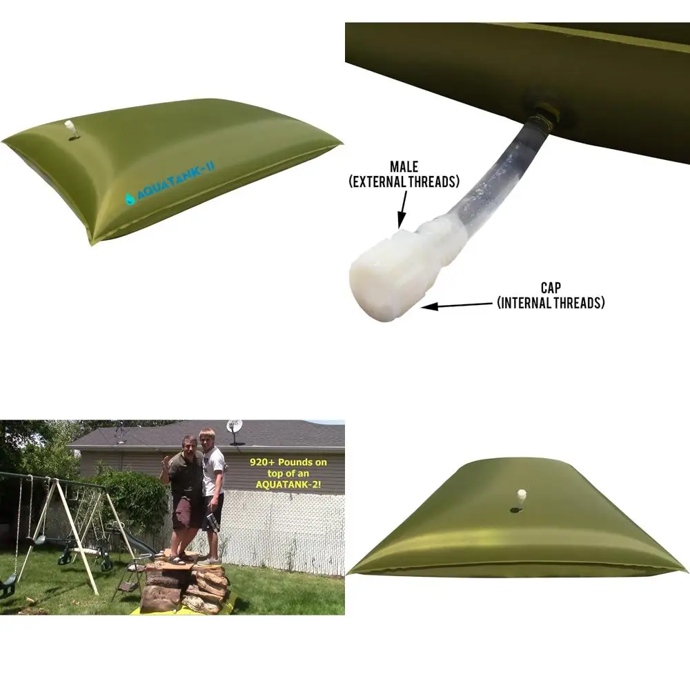 Zbiornik na wodę o pojemności 15 galonów do użytku na zewnątrz