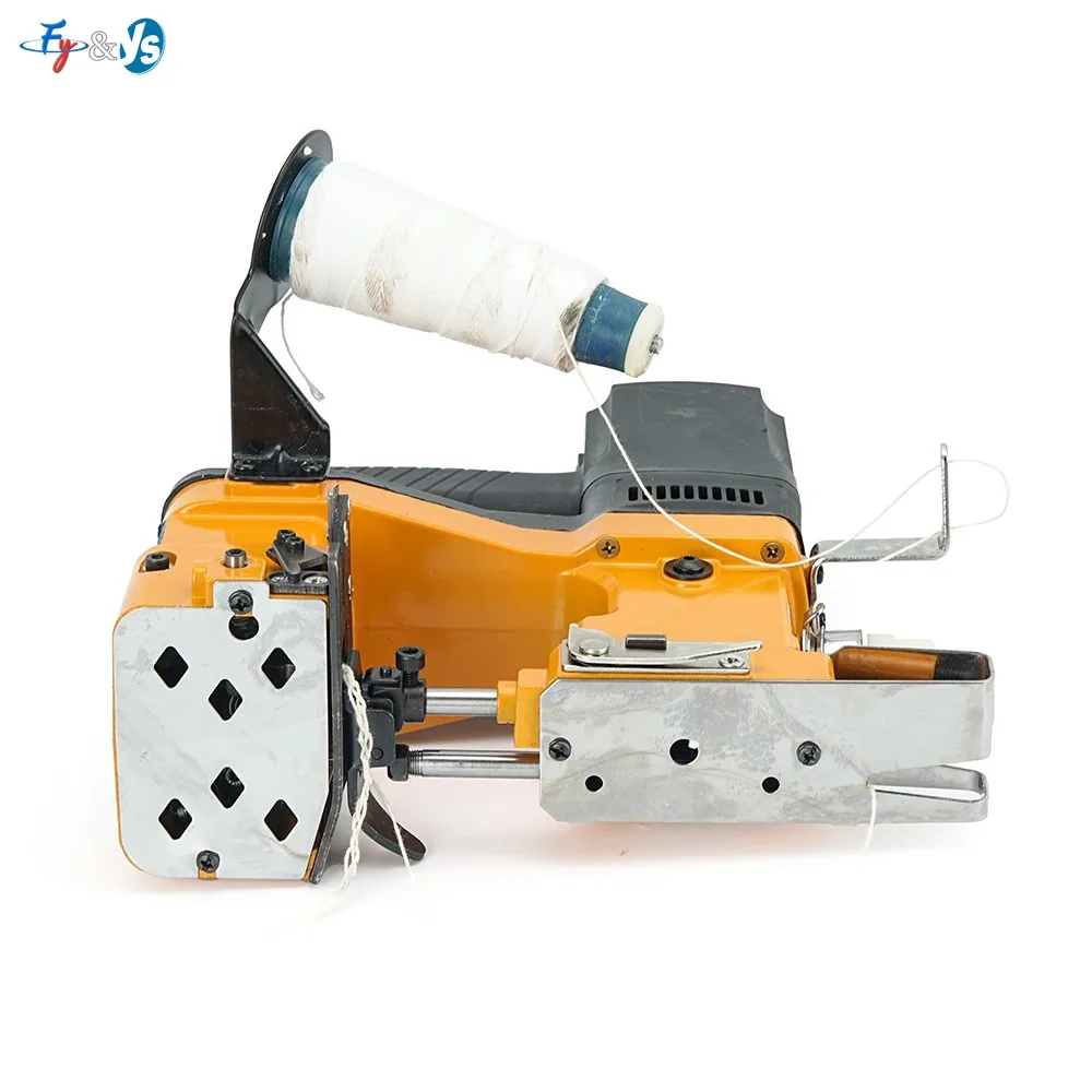 GK9-730 Portable Electric Bag Closing Machine, 220V Handheld Sewing Machine for Woven Sack/PP Bag/Industrial Packaging Sealer