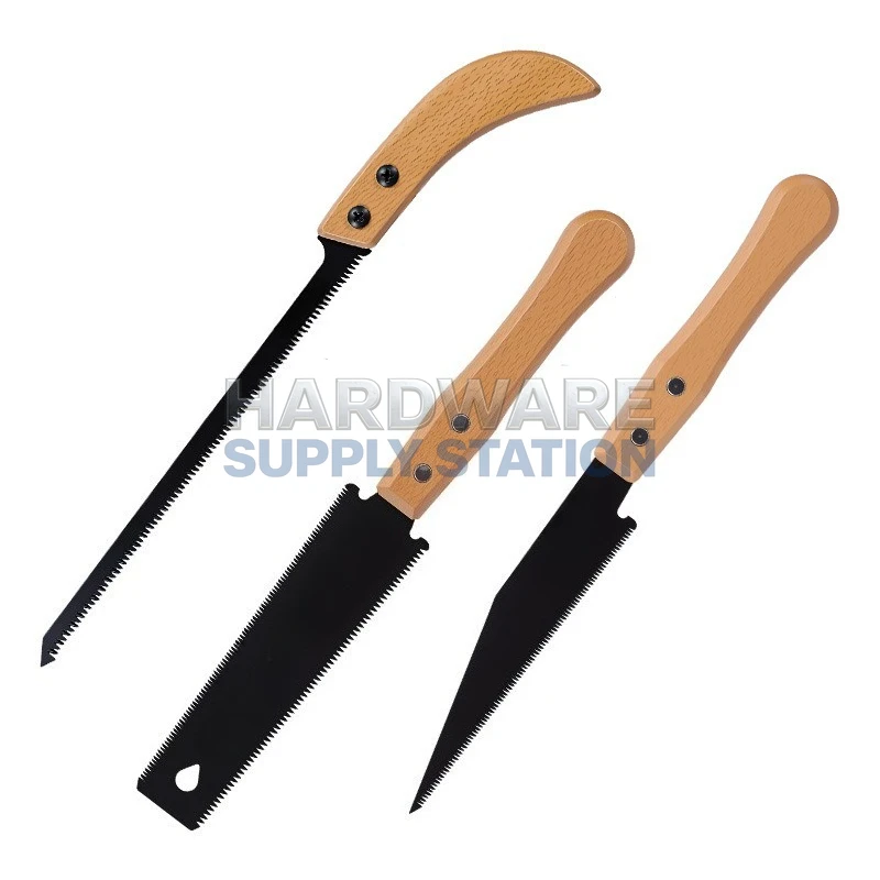 

DIY saws for cutting tree branches, three sided grinding garden saws, small handheld woodworking saws