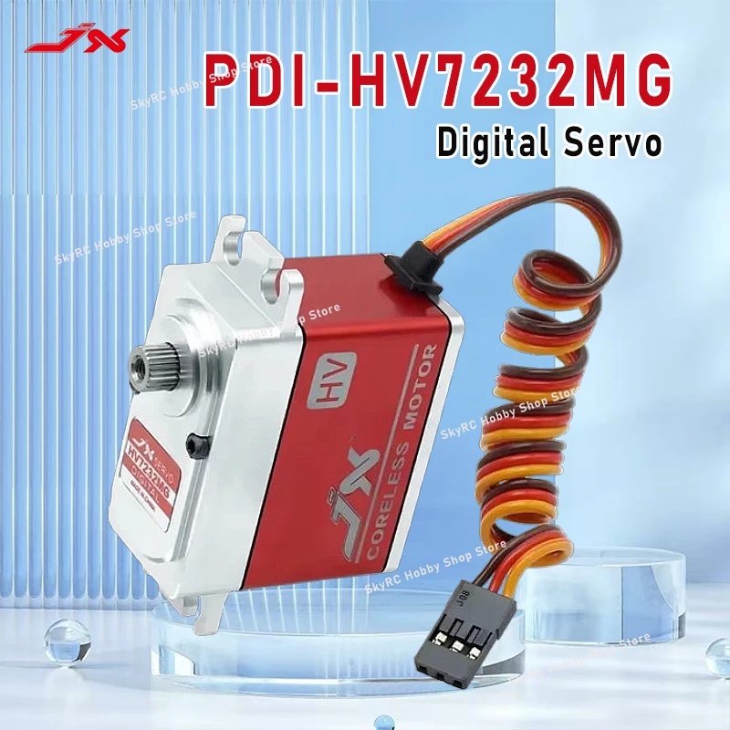 

JX Servo PDI-HV7232MG Digital Servo - 30KG Torque, 180° Rotation, High Voltage, Metal Gear, Coreless