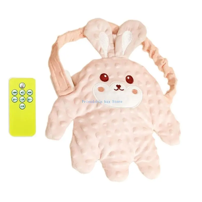 f1cb นุ่มและสบายทารกนอนหลับผู้ช่วยอารมณ์ตัวเองของเล่นตุ๊กตาของเล่นด้วยฟังก์ชั่นการตบเบา ๆ