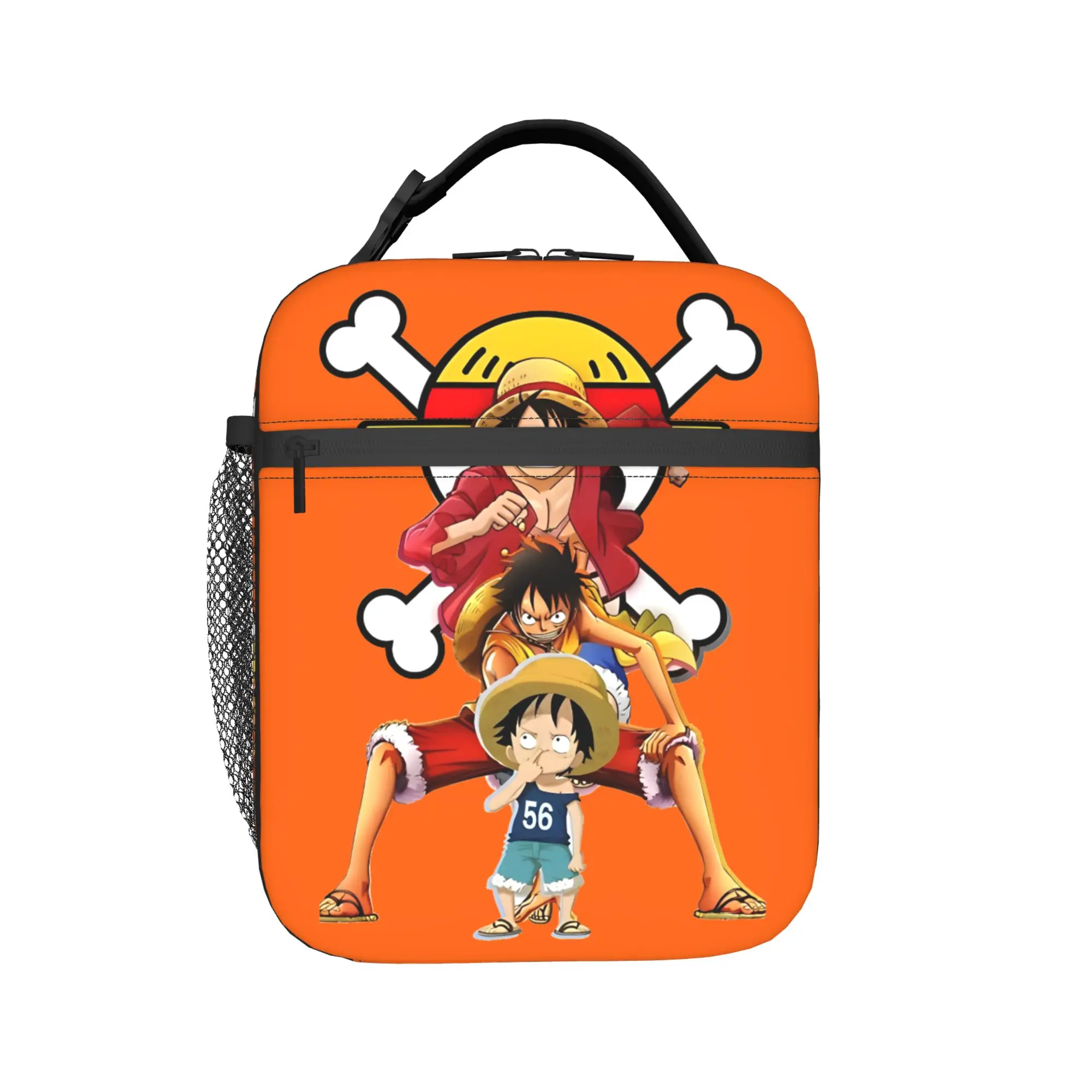 luffys o-one-piece-e zoro Thermal Insulated Lunch Bags for Travel Reusable Food Bag Men Women Cooler Thermal Lunch Boxes