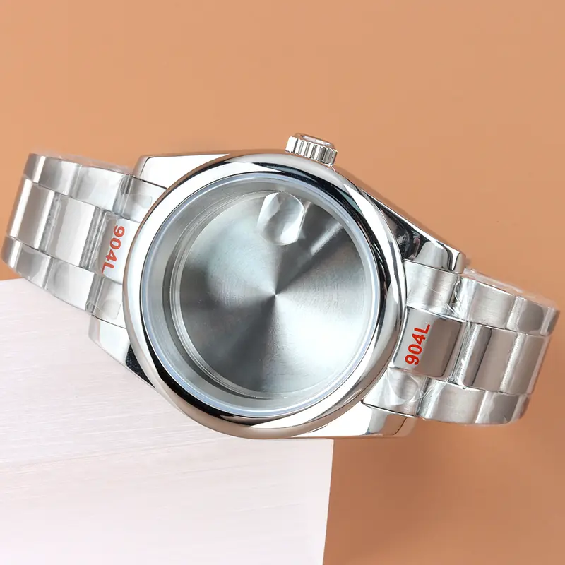 For 36mm/39mm Datejust Case Stainless Steel NH35 Watch Case Fit Seiko NH35 NH36 Movement 28.5mm Dial Polish Oyster Watchband - Image 23