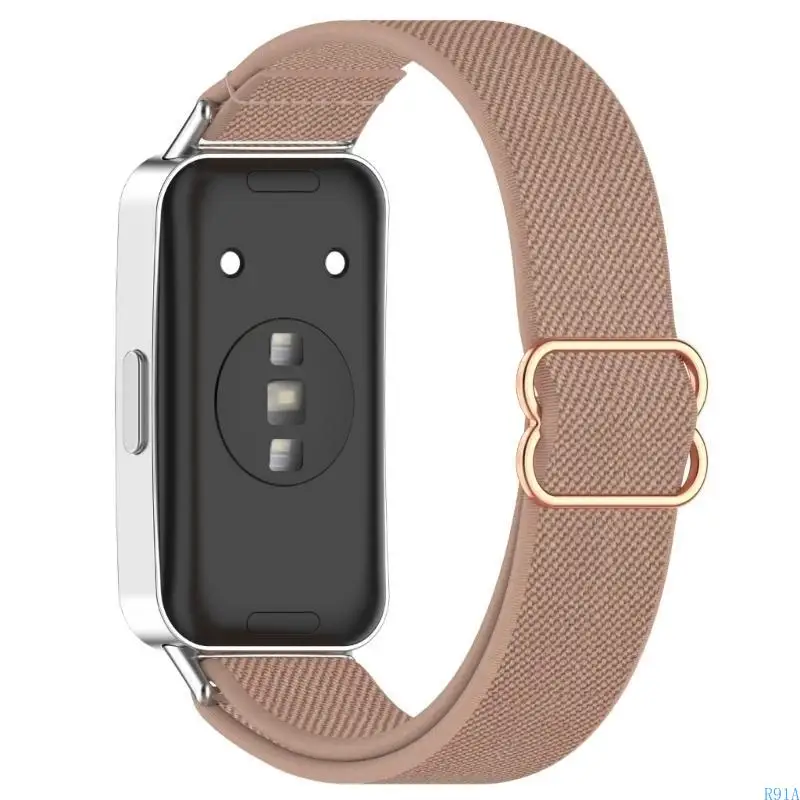 R91A 밴드 8 9 10 팔찌 조절 가능한 스포츠 워치 밴드 편안한 착용