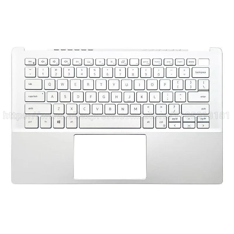 For Dell Inspiron 5000 5391 5390 Palmrest Upper Case Top Cover with Keyboard Bezel C Shell Replacement