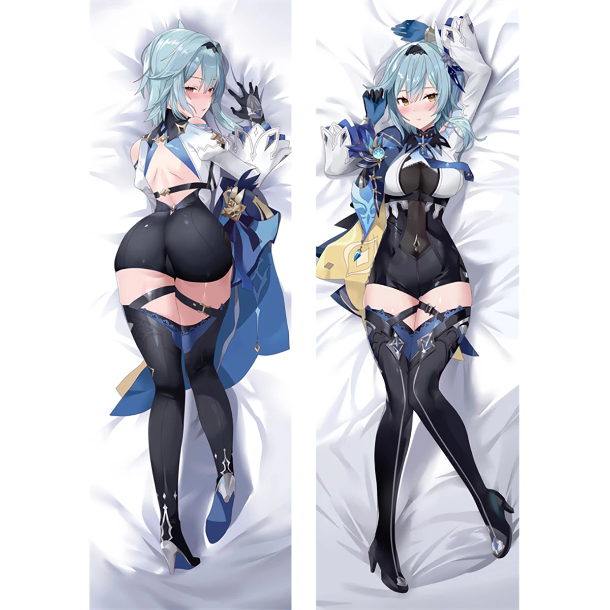 

Genshin Impact Anime Accessories Pillow Case Eula Dakimakura Hugging Body Pillowcase Otaku Gifts