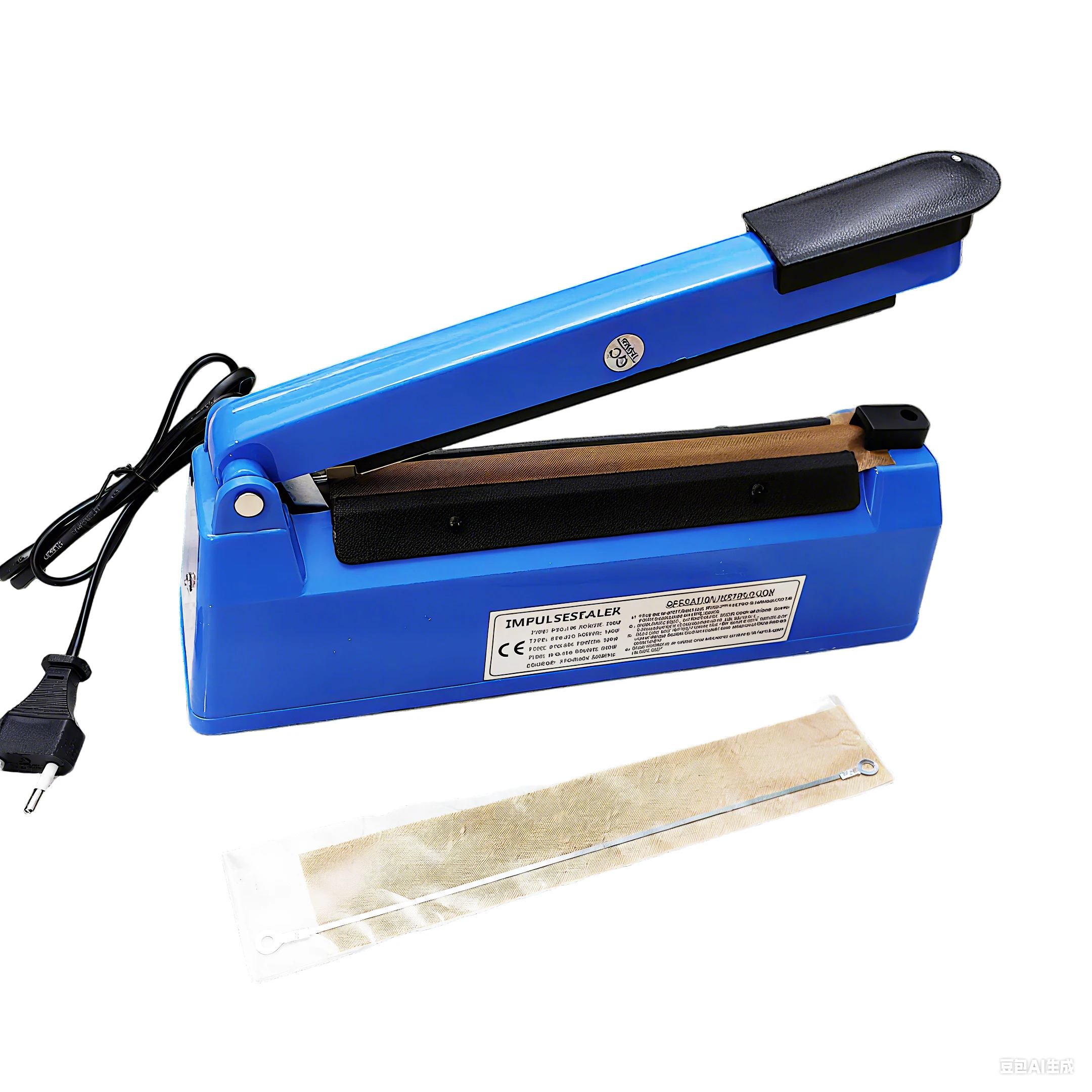 수동 임펄스 실러 열 씰링 기계 가열 실러 200mm/300mm 주방 식품 진공 가방 실러 비닐 봉투 포장 도구