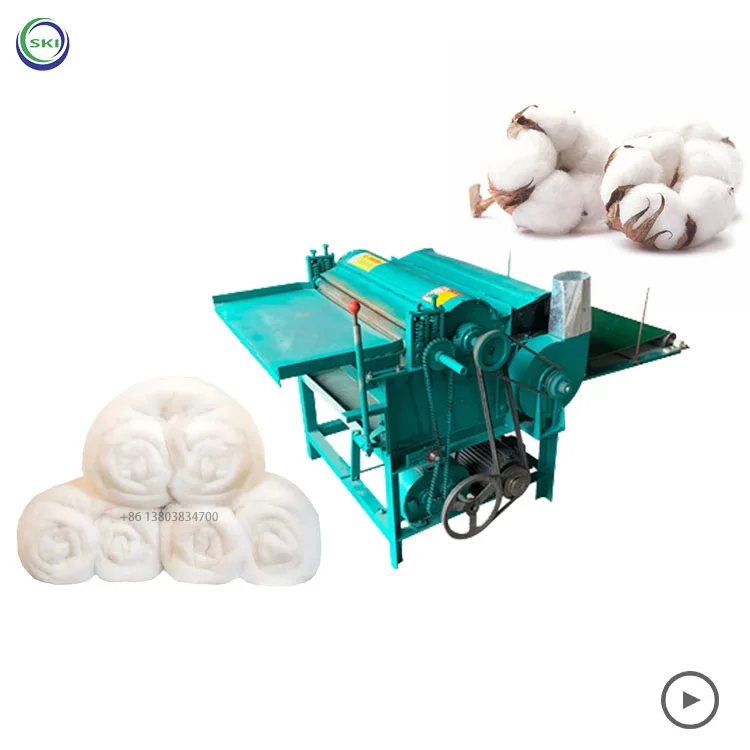 

Cotton Roll Carding Machine Fabric Cloth Yarn Textile Opener Cotton Fiber Opening Cotton Waste Recycling Machine