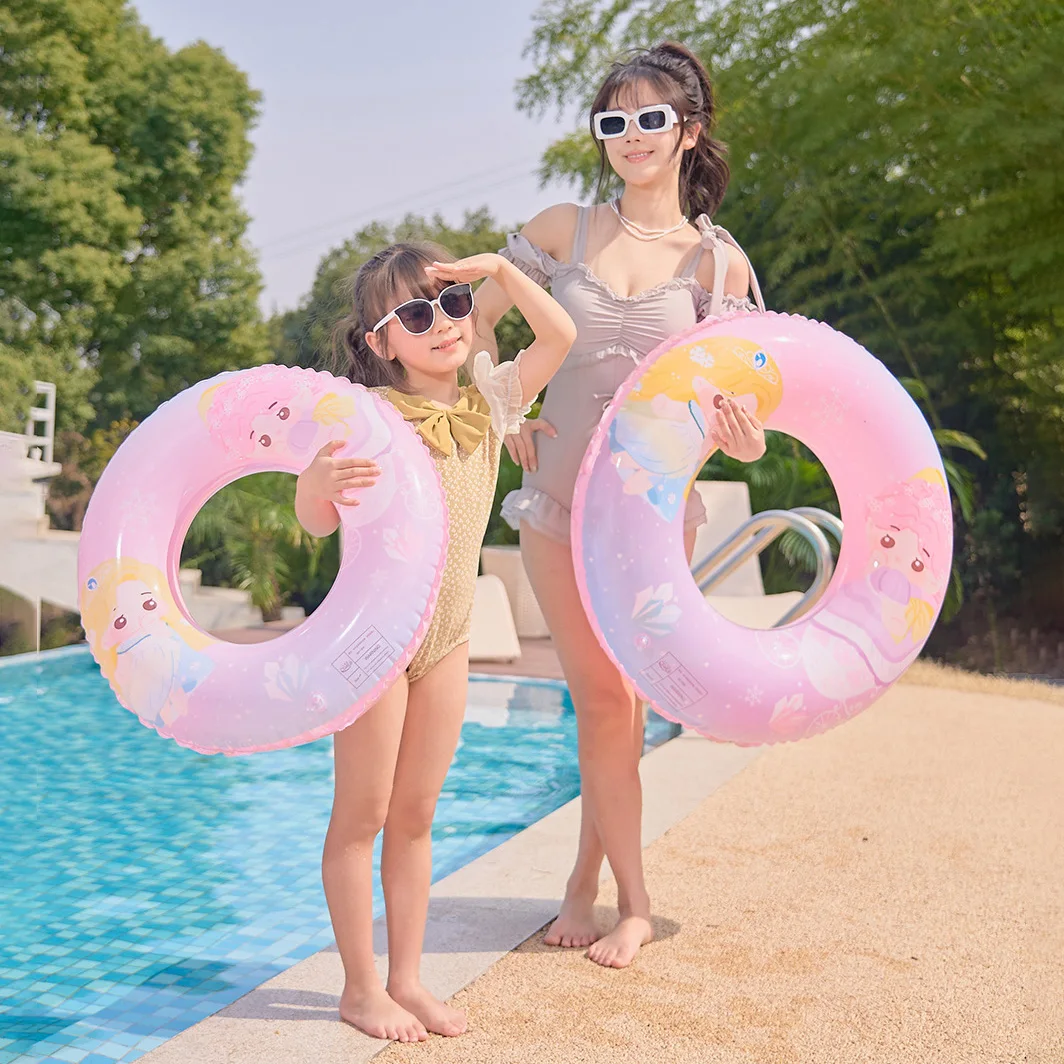 ROOXIN Swimming Circle For Children Adult Swim Ring Float Inflatable Toys Kids Swimming Ring Pool Bathtub Water Play Equipment