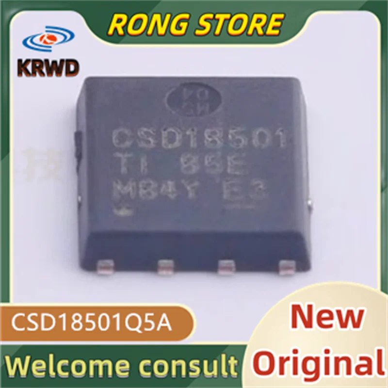

10PCS CSD18501 New and original CSD18501Q5A CSD18501Q5 CSD18501Q 18501 SON