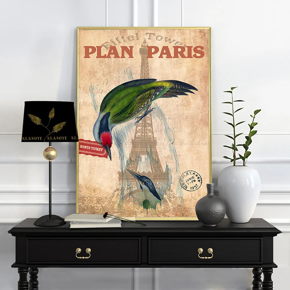 Construction Classical Art Print Poster Vintage Graffiti Canvas Painting Retro Wall Sticker Bedroom Decor