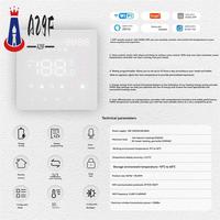 A29F-Tuya Wifi Thermostat Smart Water Floor Heating Temperature Controller Switch Support APP Remote Alexa Voice Control