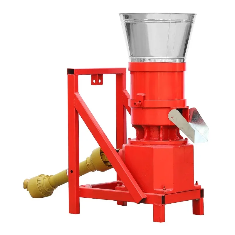 [Best Selling] KL400P Tractor Power Output Used Wheat Straw Corn Stalk Wood Pellet Machine Machinery PTO Feed Pellets Mill