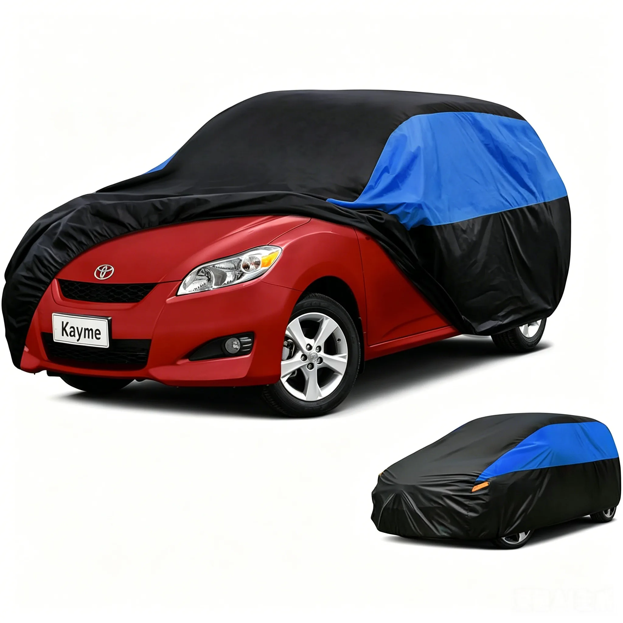 

Hatchback Custom Car Covers High-quality Outdoor Waterproof Dustproof Uv Cover With Elastic Hem Suitable For 178 x 72 x 59inches
