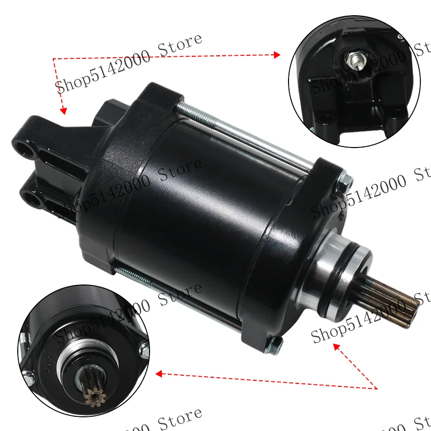 Motorrad Motor Elektrische Starter Motor Für Yamaha MTM690 XSR700 MTT690 MT-07 Tracer MTT690-A MT-07 Tracer OEM: 1WS-81890-00 – Detail 1