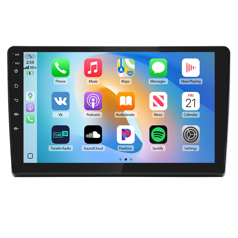10in 4+64G Car Stereo for S-ilverado 2500HD 3500HD 2009-12 with Carplay Android Auto GPS Navigation Touchscreen Car Radio Player