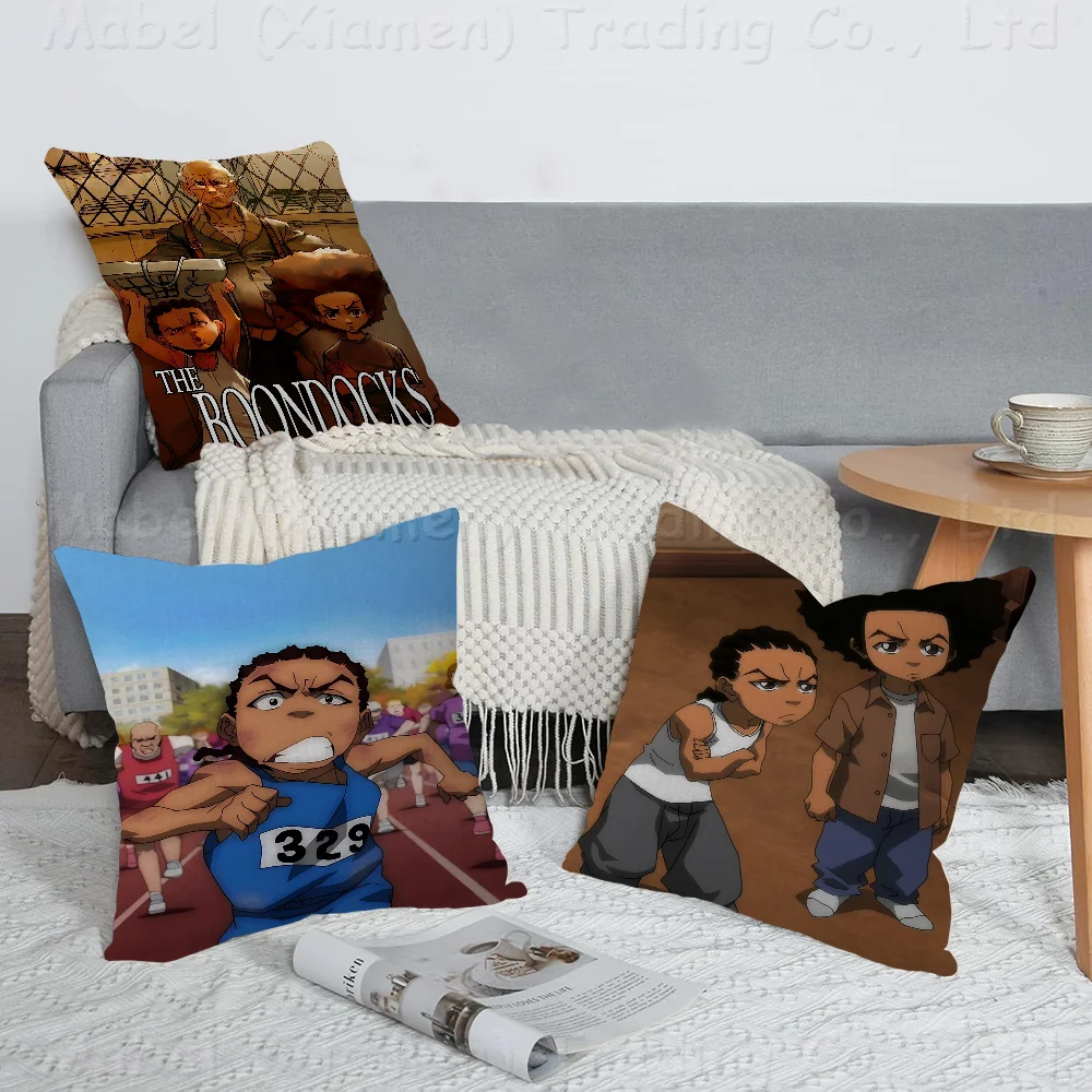 

Boondocks Movie Pillow Anime Pillow Sofa Bed Head Pillow Cover Cushion Cover 45x45 Cm Fashion