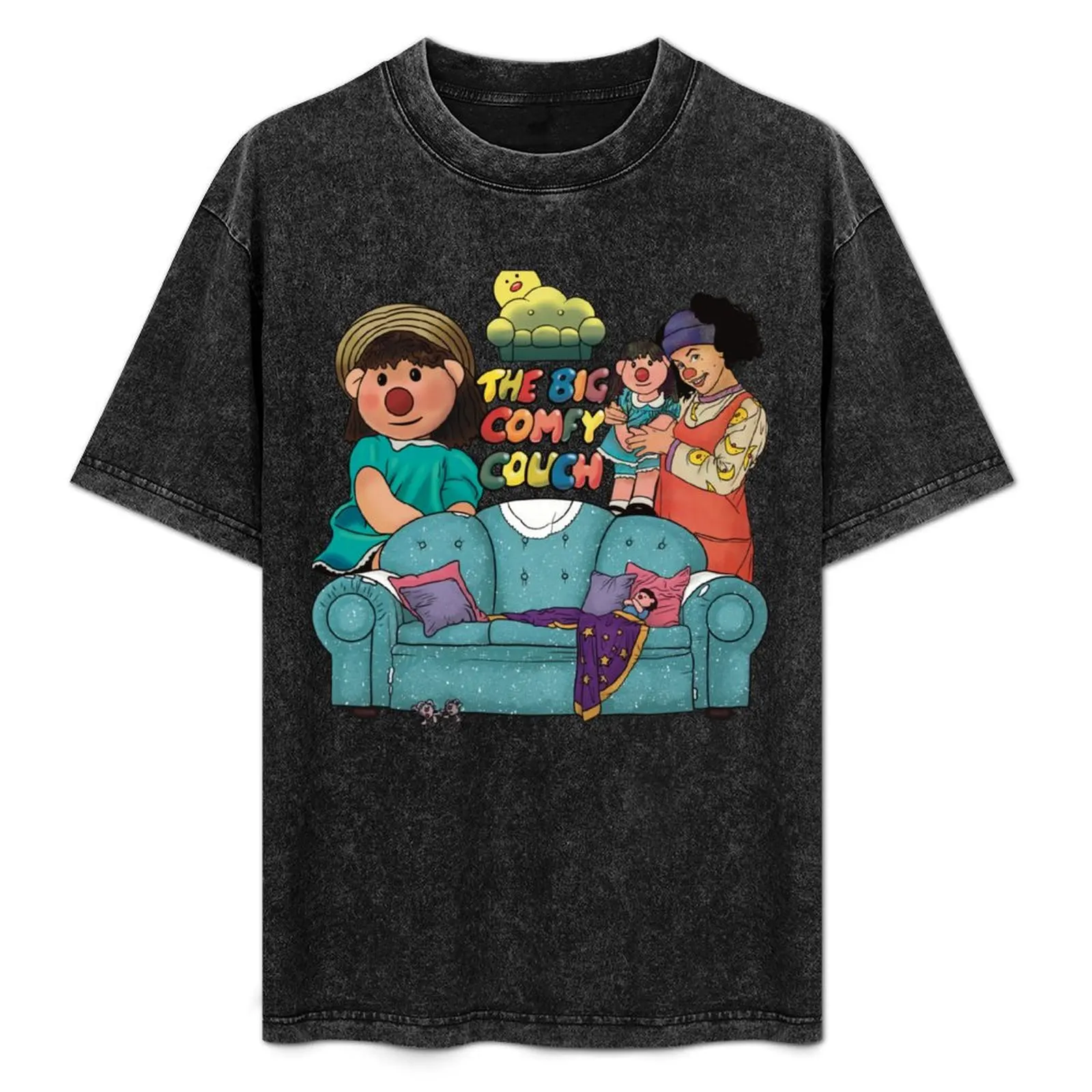 

The Big Comfy Couch Theme T-Shirt Holiday Simple Tee Shirt
