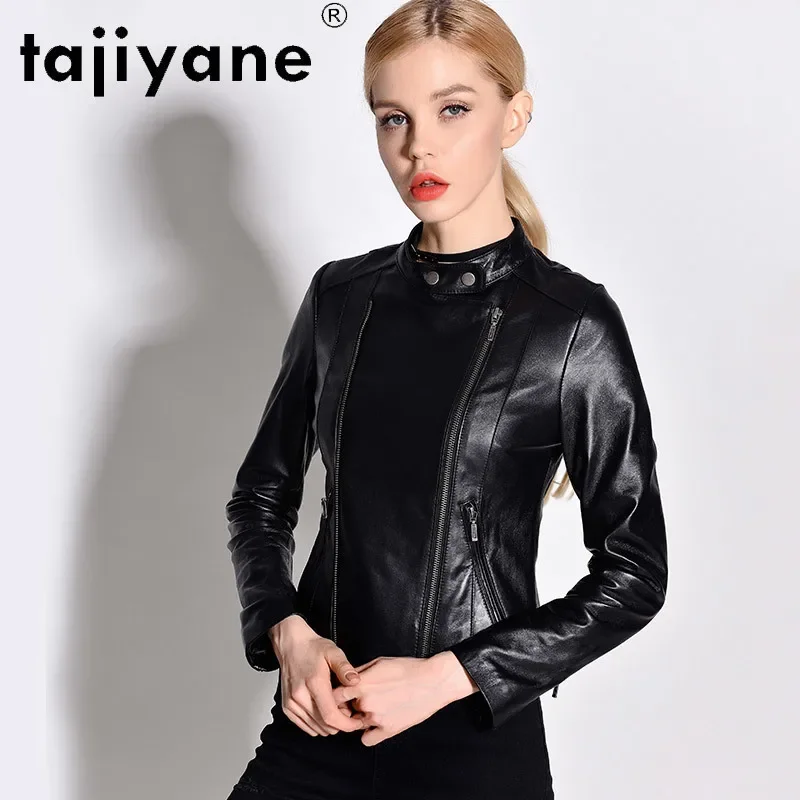 

Tajiyane Real Leather Jacket Women Genuine Sheepskin Coats Female Clothing 100% Sheepskin Jackets Fashion Cuero Genuino TN2485