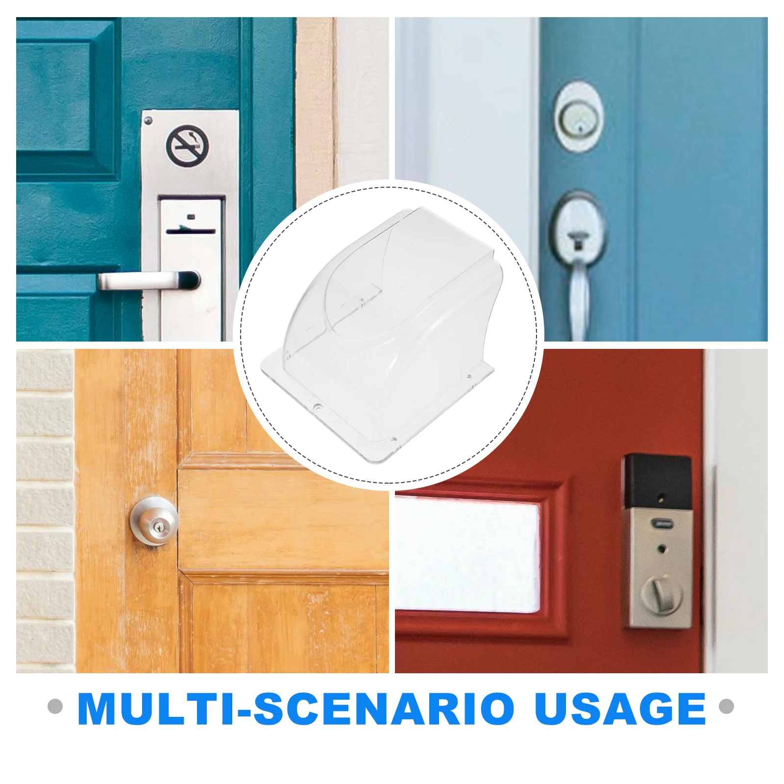 Rain Cover Access Control Machine Doorbell Outdoor Outside Pvc Rainproof Protector Accessories Yard Weatherproof