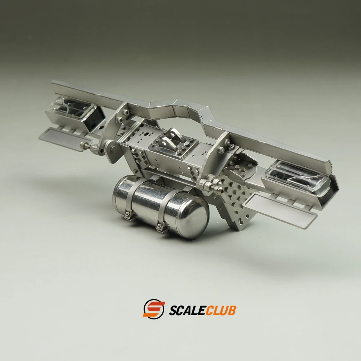 Scaleclub 1/14 Truck Tail Beam Light Bumper Set For Tamiya Scania 770S MAN Benz Actros Volvo RC Trailer Tipper Car Diy Parts