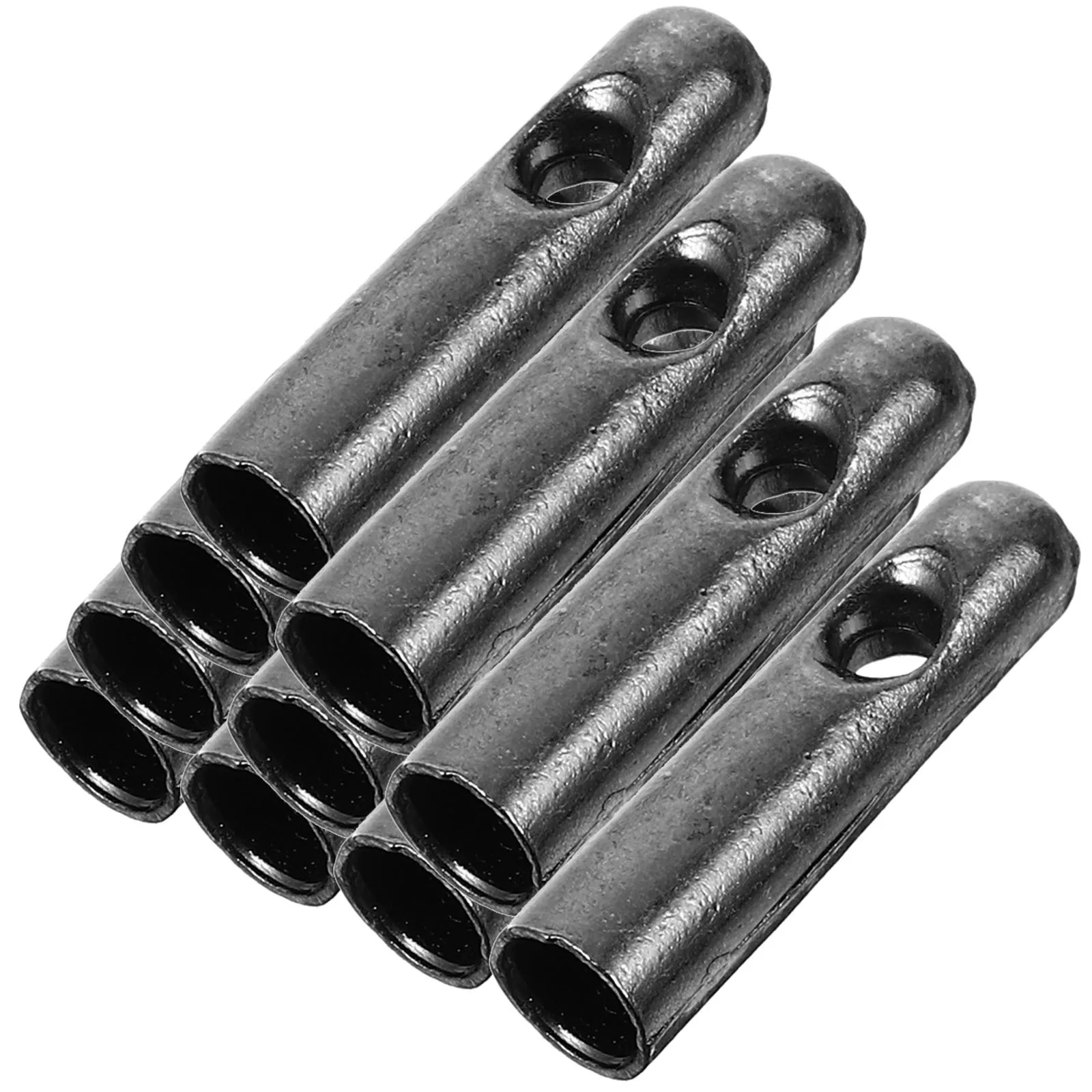 

10Pcs Metal Umbrella Tail Beads Strong and Trustworthy Folding Umbrella Parts Simple Design Easy to Use Convenient Tail Beads