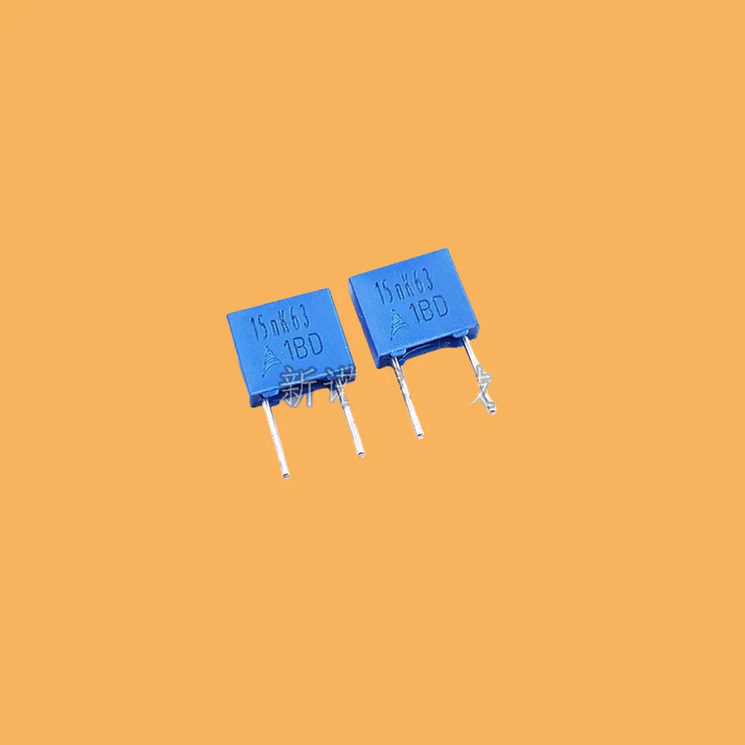 

10PCS/ 63V 153 0.015UF 15nK63 Correct Capacitor Pitch 5 mm