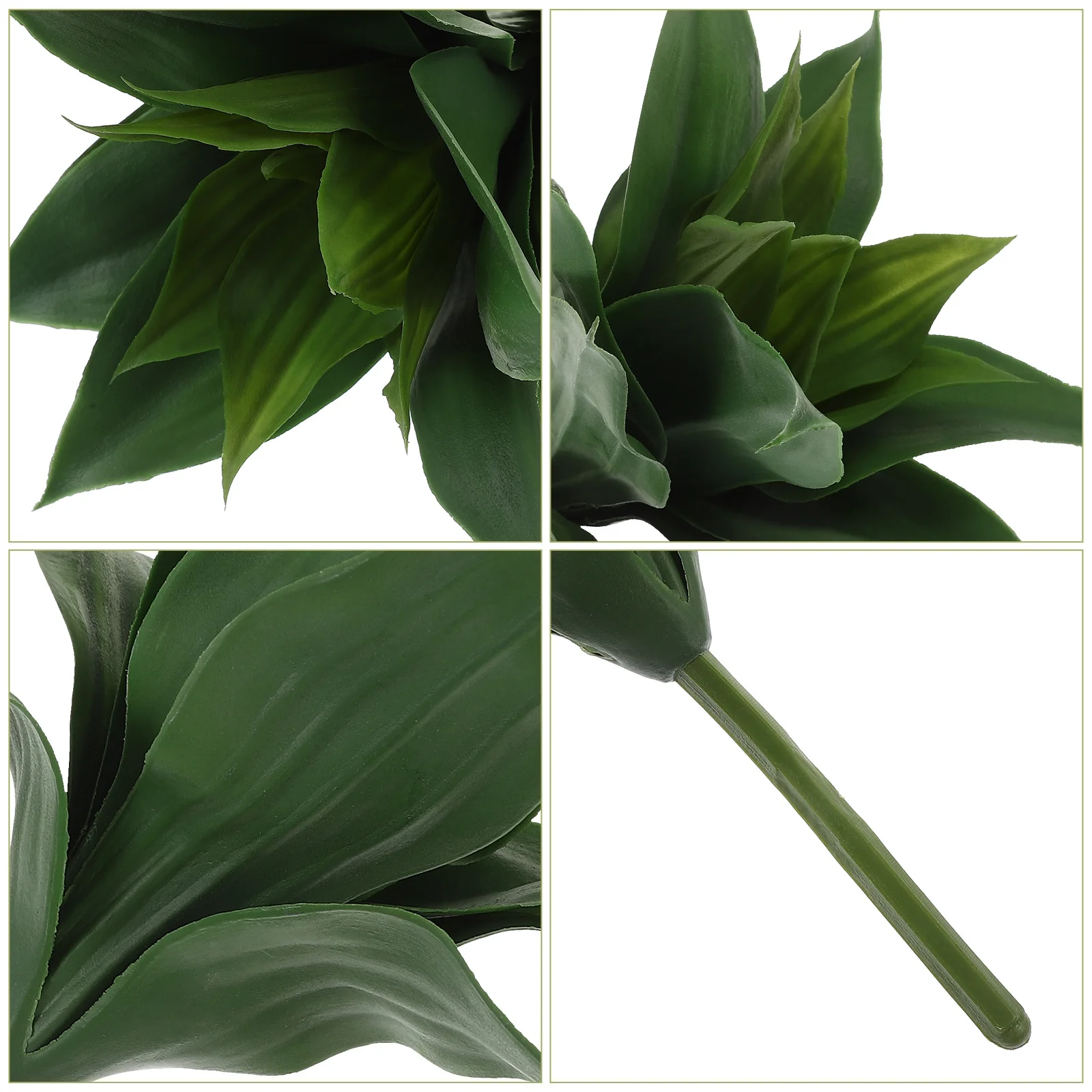 

1pc Artificial Succulent Plants Realistic Fake Plant Decor For Home Office Desk Table Indoor Room Vivid Faux Plastic Greenery